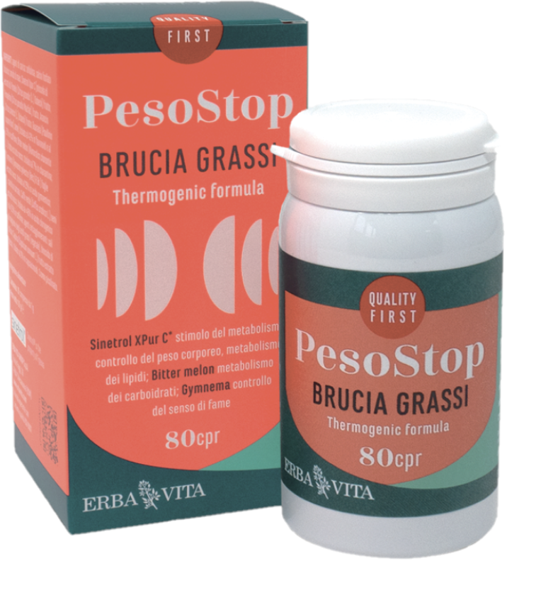 Erba Vita Peso Stop Brucia Grassi 80 Compresse